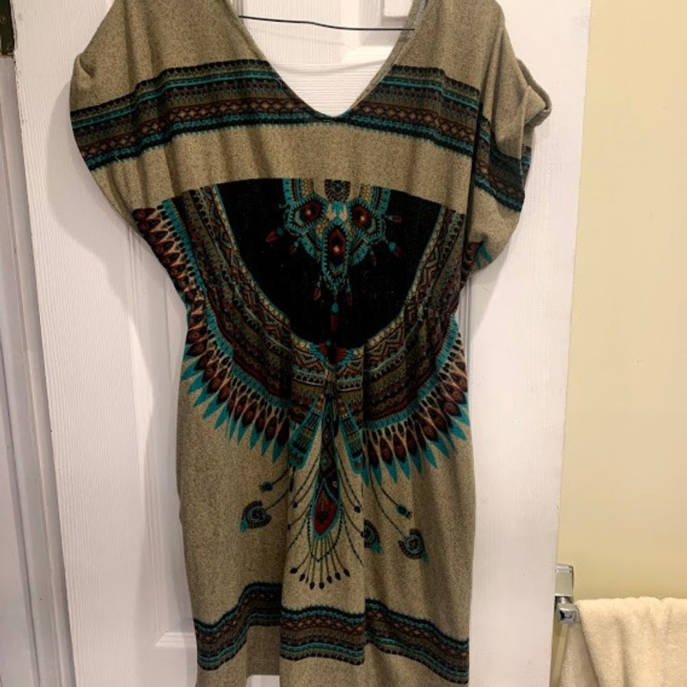 Papaya BOHO Dress